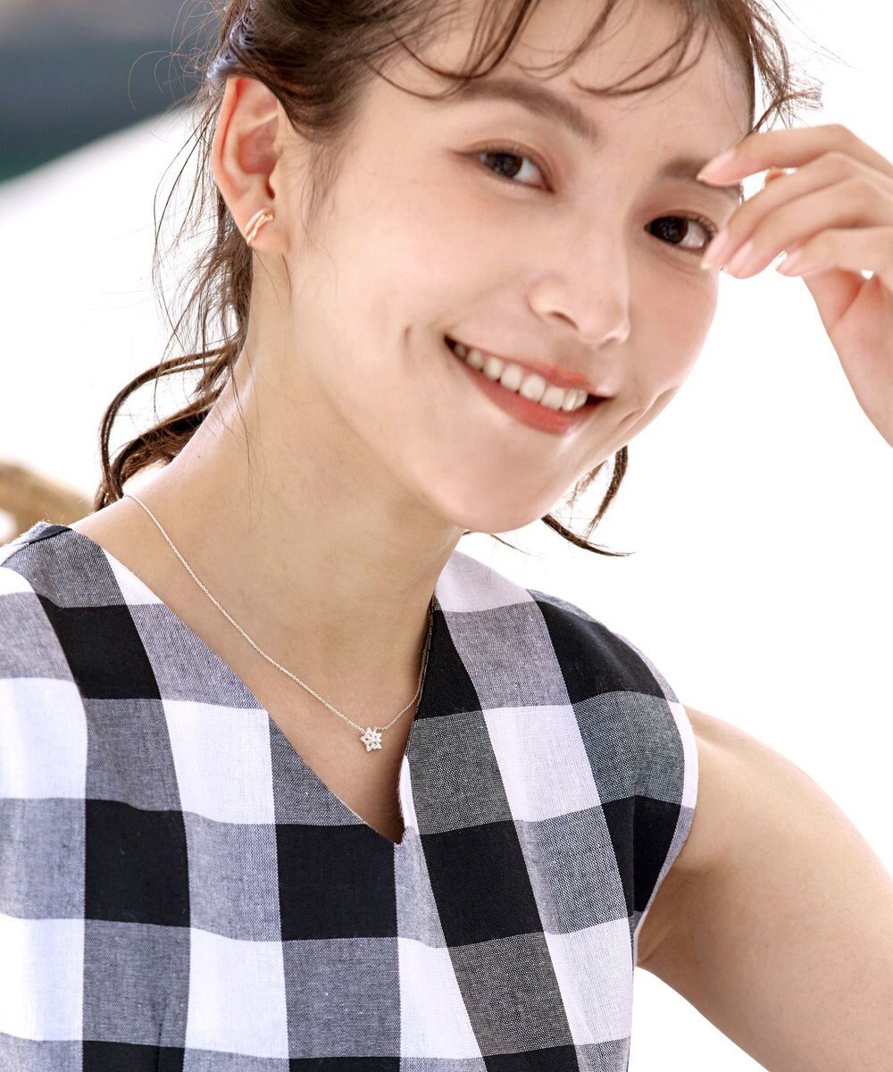 Tiaclasse 【安田美沙子さん着用】シルバータイニーネックレス 