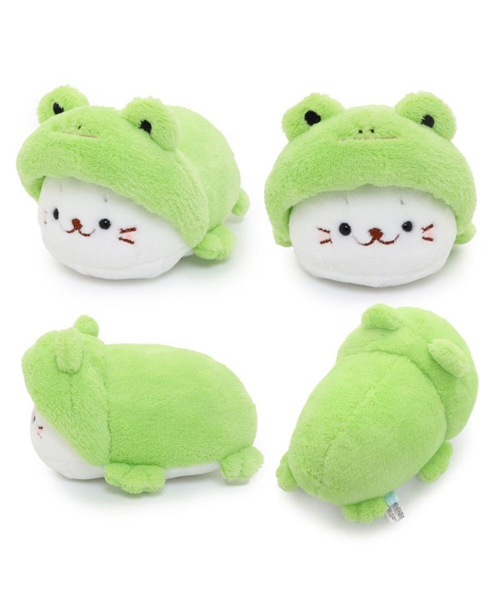 Mother garden しろたん ちびマスコット16ｃｍ 単品 《らっこいぬ / らむね / ゴマフアザラシ / サメ / カエル》 