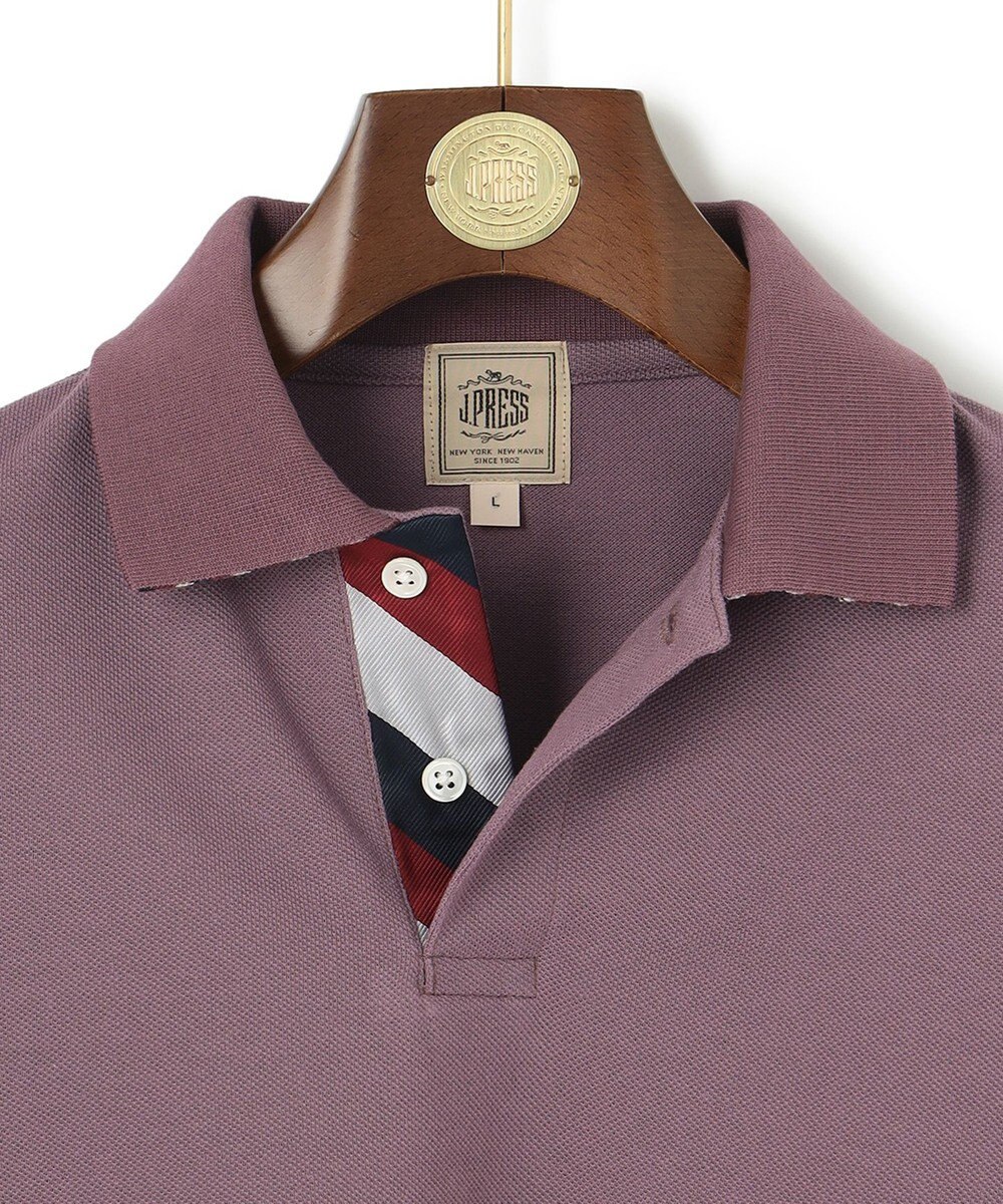 J.PRESS MEN レジメンタル ポロシャツ 