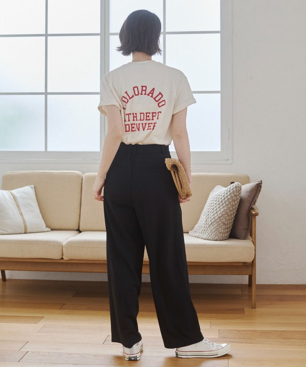 WEGO 【ANGIE VINTAGE】カレッジロゴプリントTee 