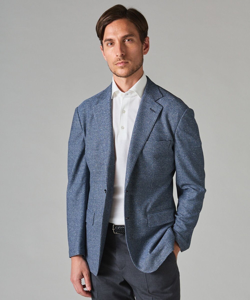 GOTAIRIKU 【吸水速乾/ウォッシャブル】ノルマンディーリネン カーディガンジャケット（24年モデル） 