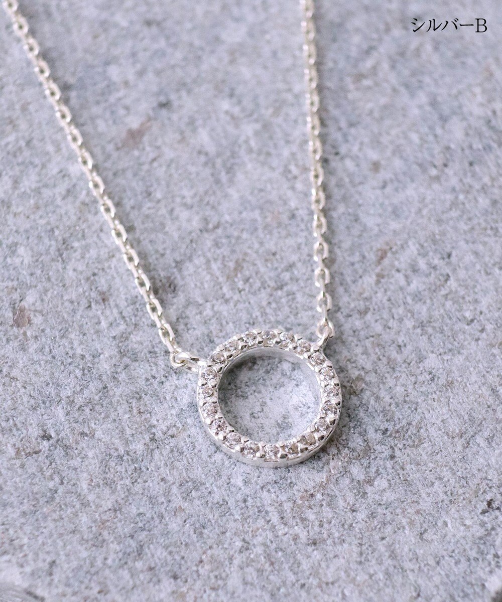 Tiaclasse 【安田美沙子さん着用】シルバータイニーネックレス 