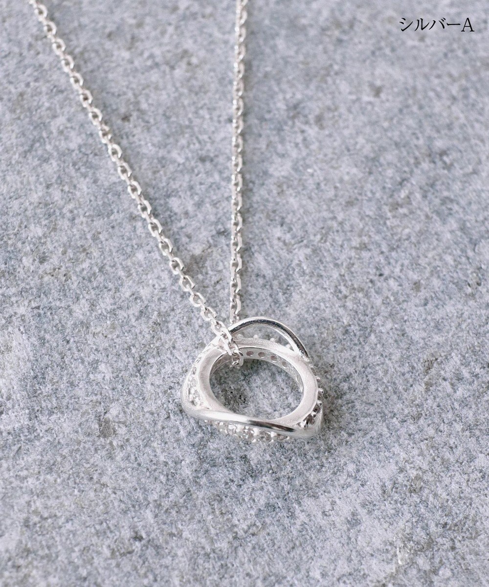 Tiaclasse 【安田美沙子さん着用】シルバータイニーネックレス 