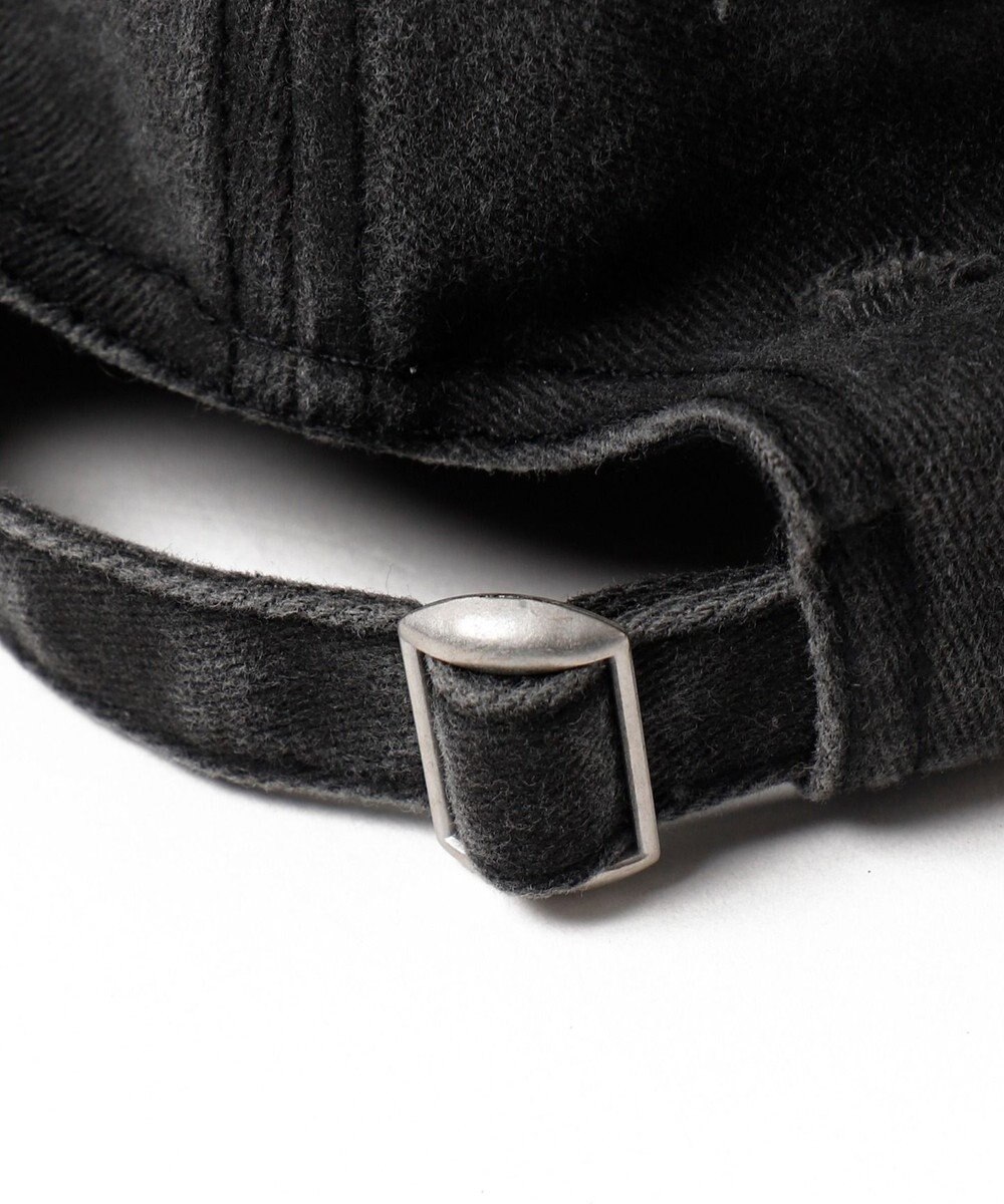 WEGO ダメージロゴ刺繍キャップ 