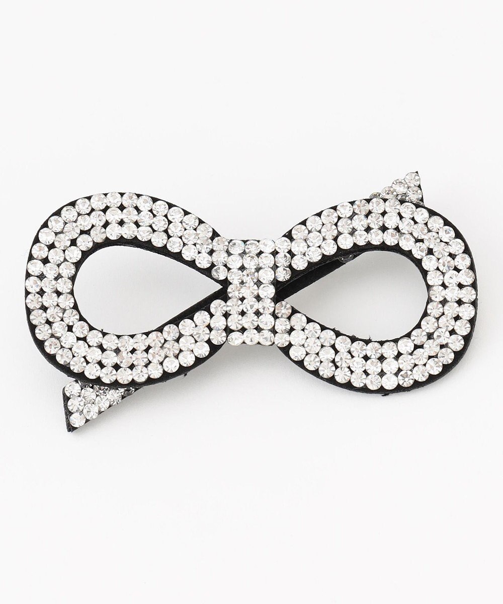 Feroux リボンビジュー ブローチ 