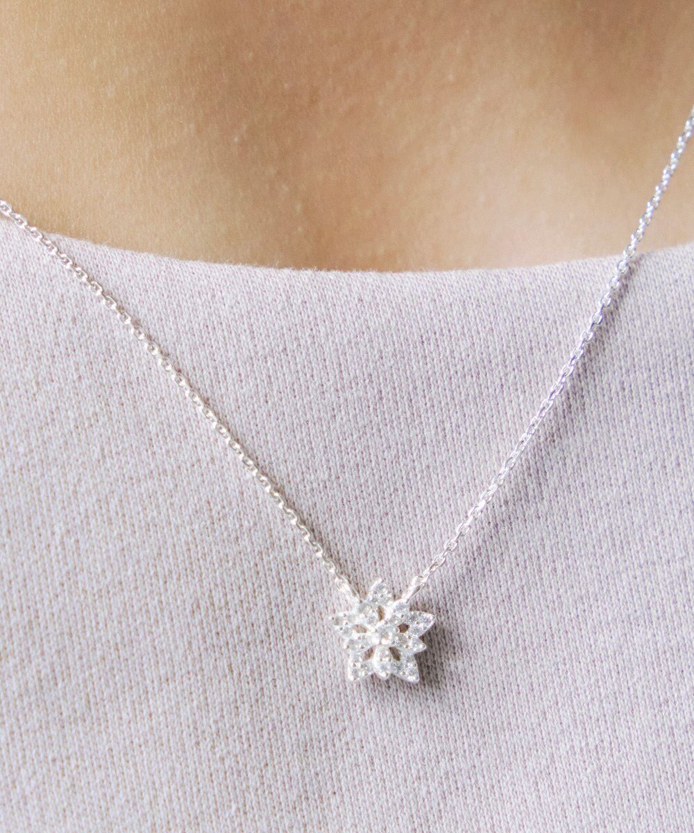 Tiaclasse 【安田美沙子さん着用】シルバータイニーネックレス 