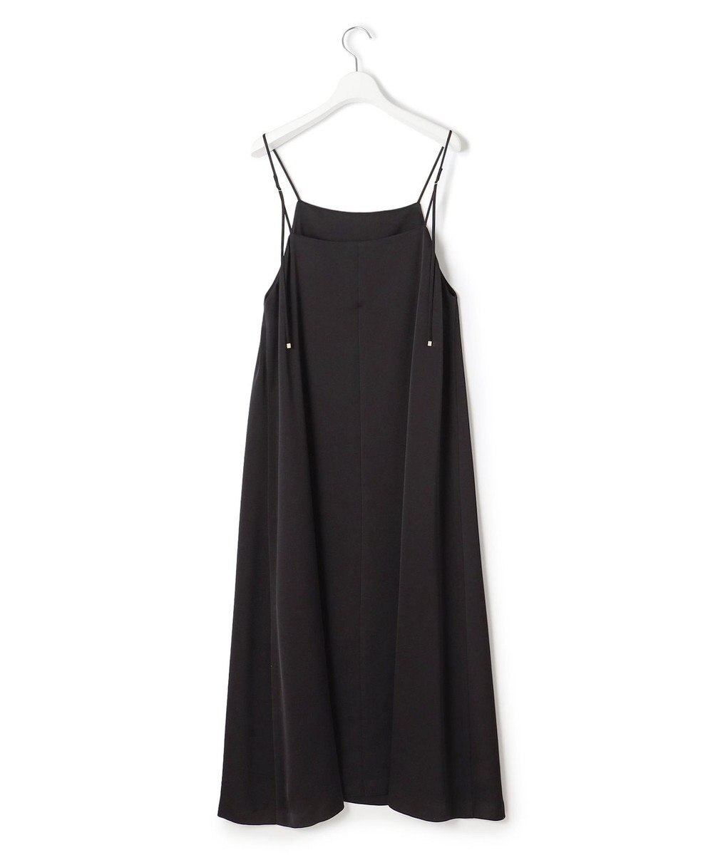 23区 S 【吸水速乾/防シワ/洗える】ジョーゼットサテン キャミソールワンピース 