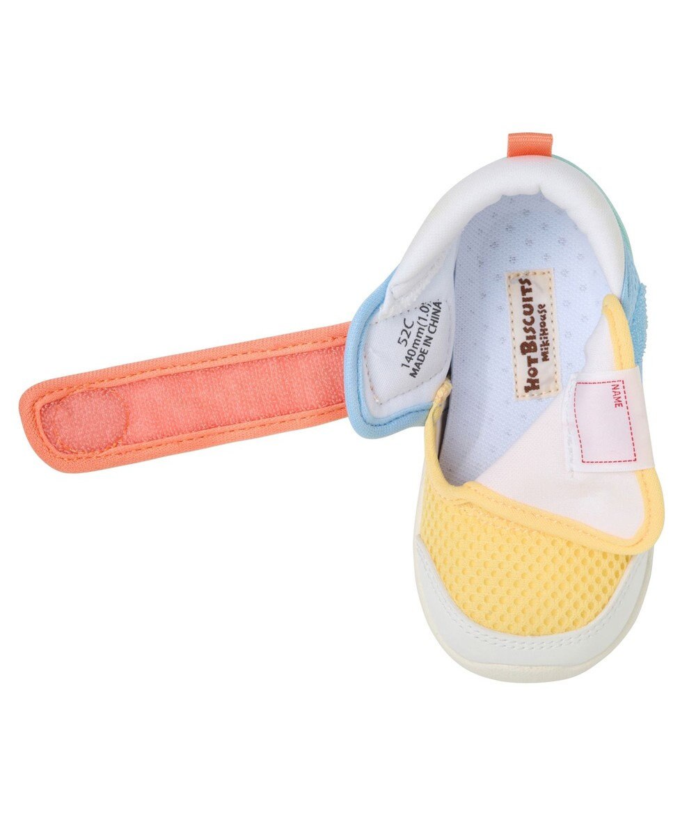 MIKI HOUSE HOT BISCUITS 【14-15.5cm】ダブルラッセル セカンドベビーシューズ 