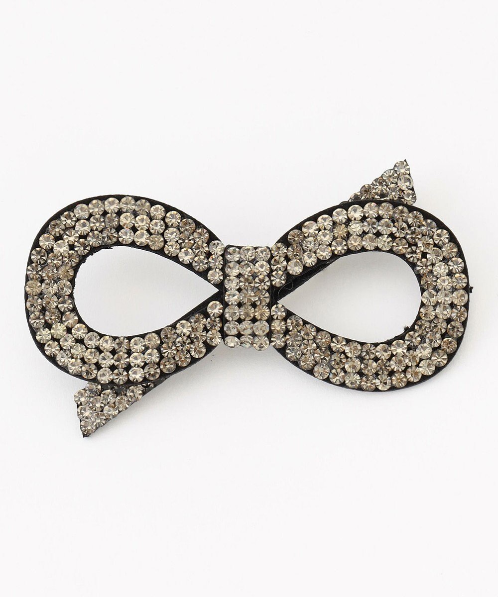 Feroux リボンビジュー ブローチ 