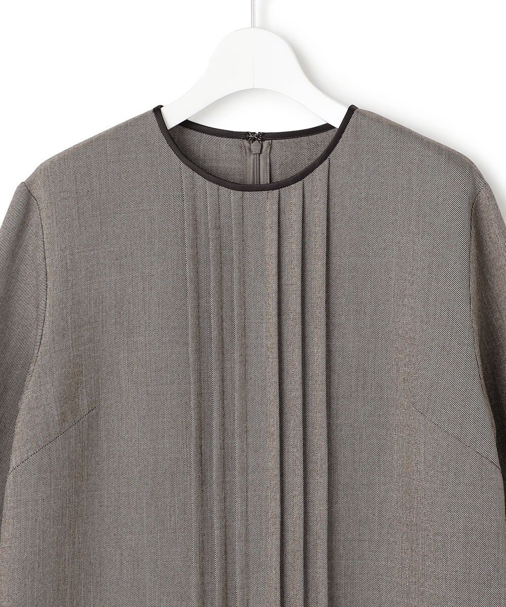 ICB L 【WEB限定】ツイードタックワンピース 