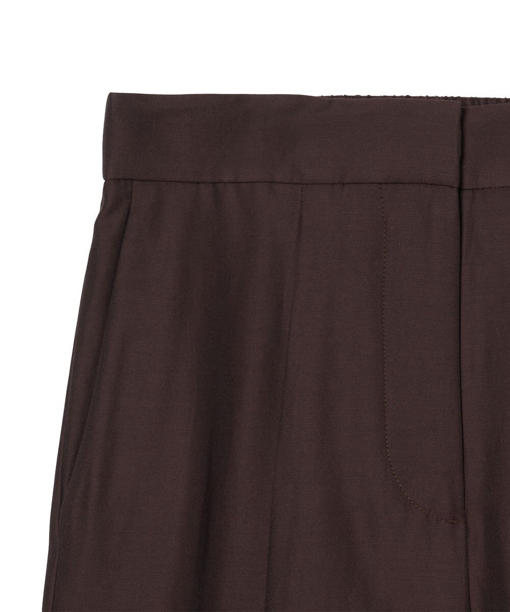 JOSEPH ソフトコットンシルク　ワイドトラウザーズ 