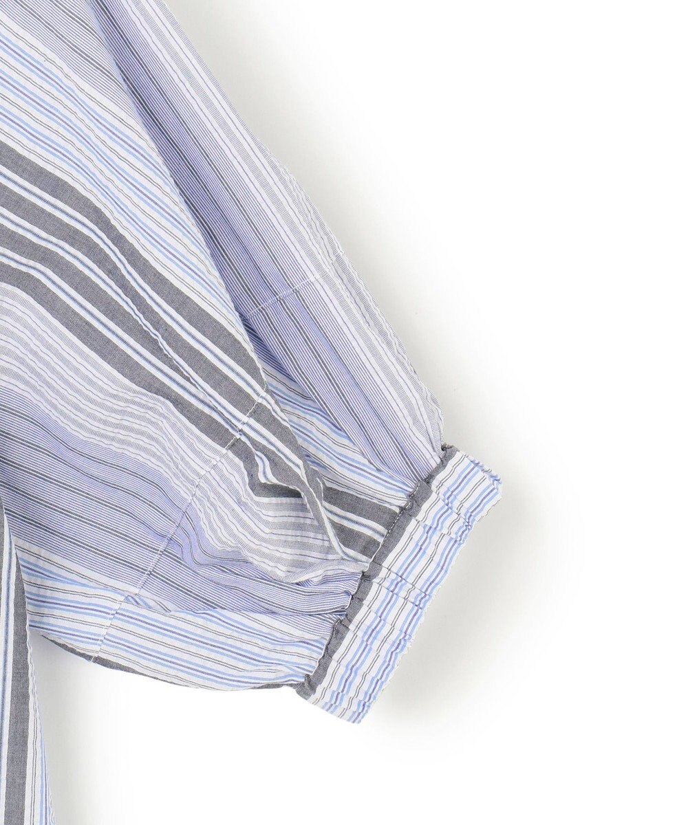 J.PRESS YORK STREET 【WOMEN】マルチストライプ ブラウス 