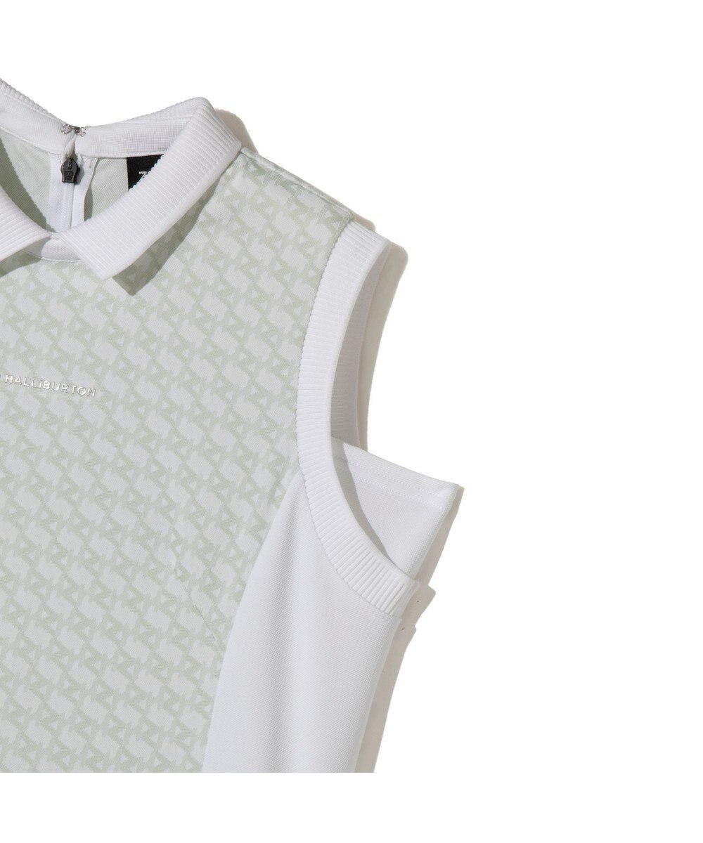 ZERO HALLIBURTON モノグラム柄ノースリーブワンピース ZHG-W6S7b 85221 