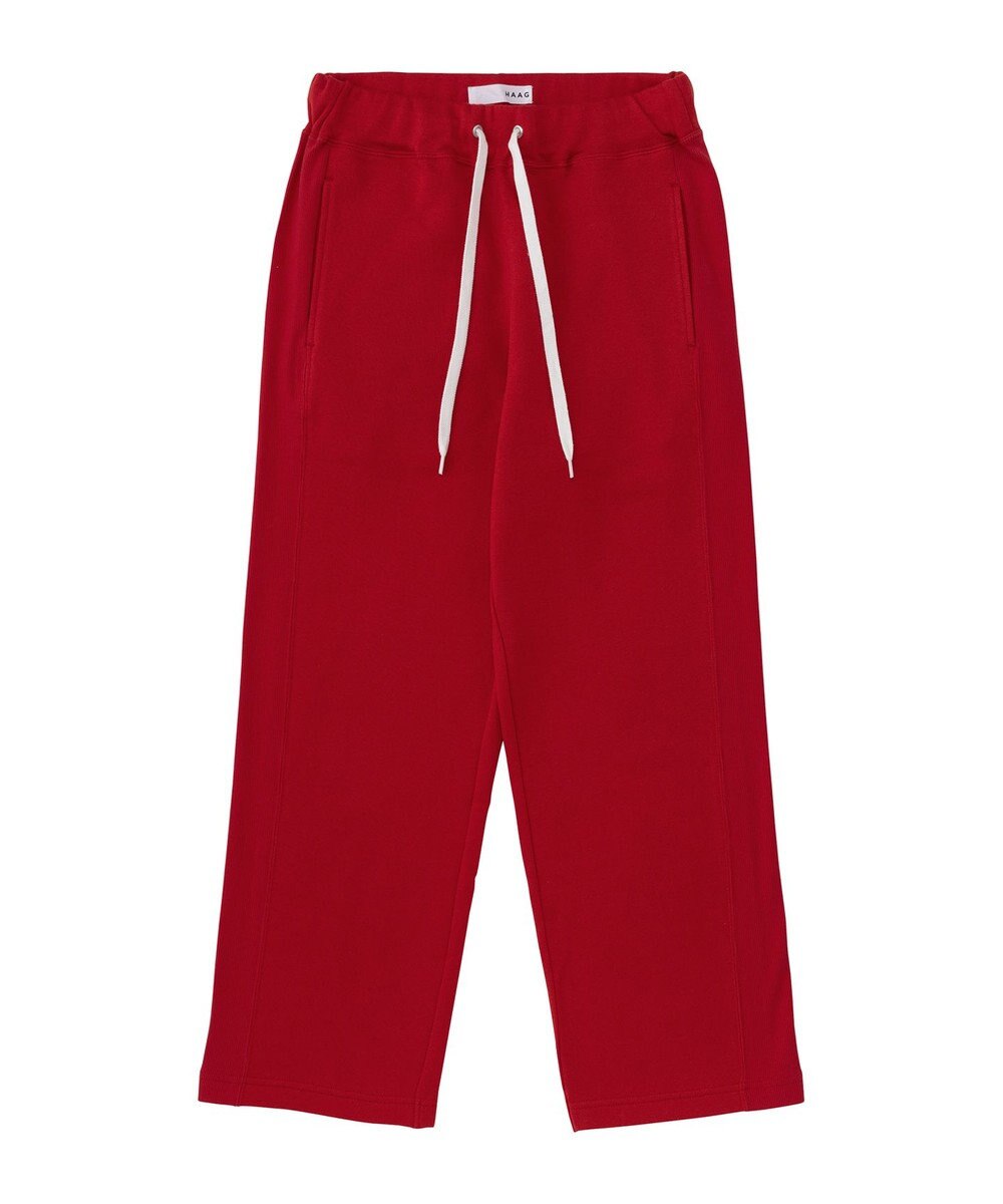 HAAG スマイルコットン SIDE RIB SWEAT PANTS スウェットパンツ 