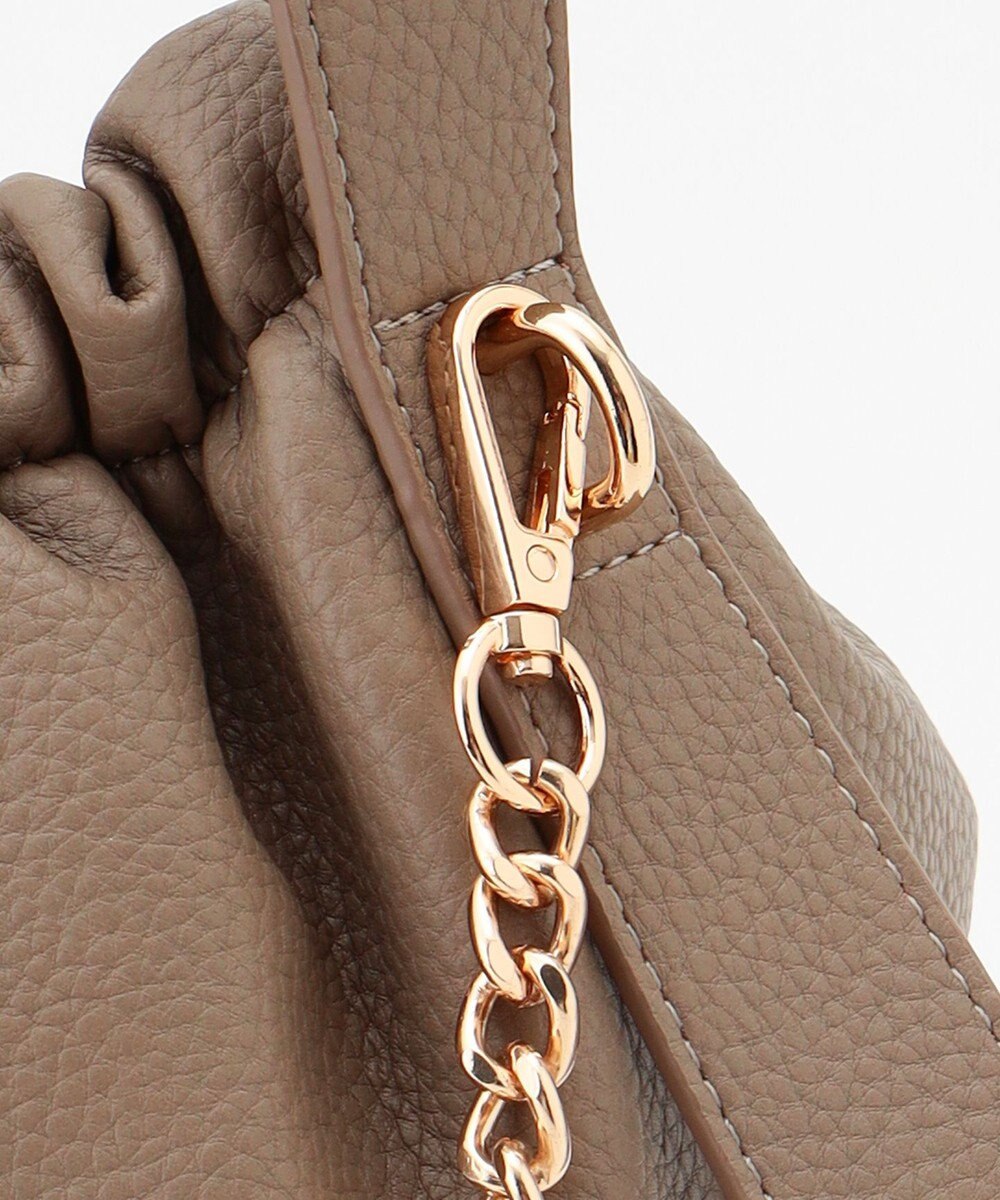 組曲 ギャザーワンショルダーハンドバッグ 