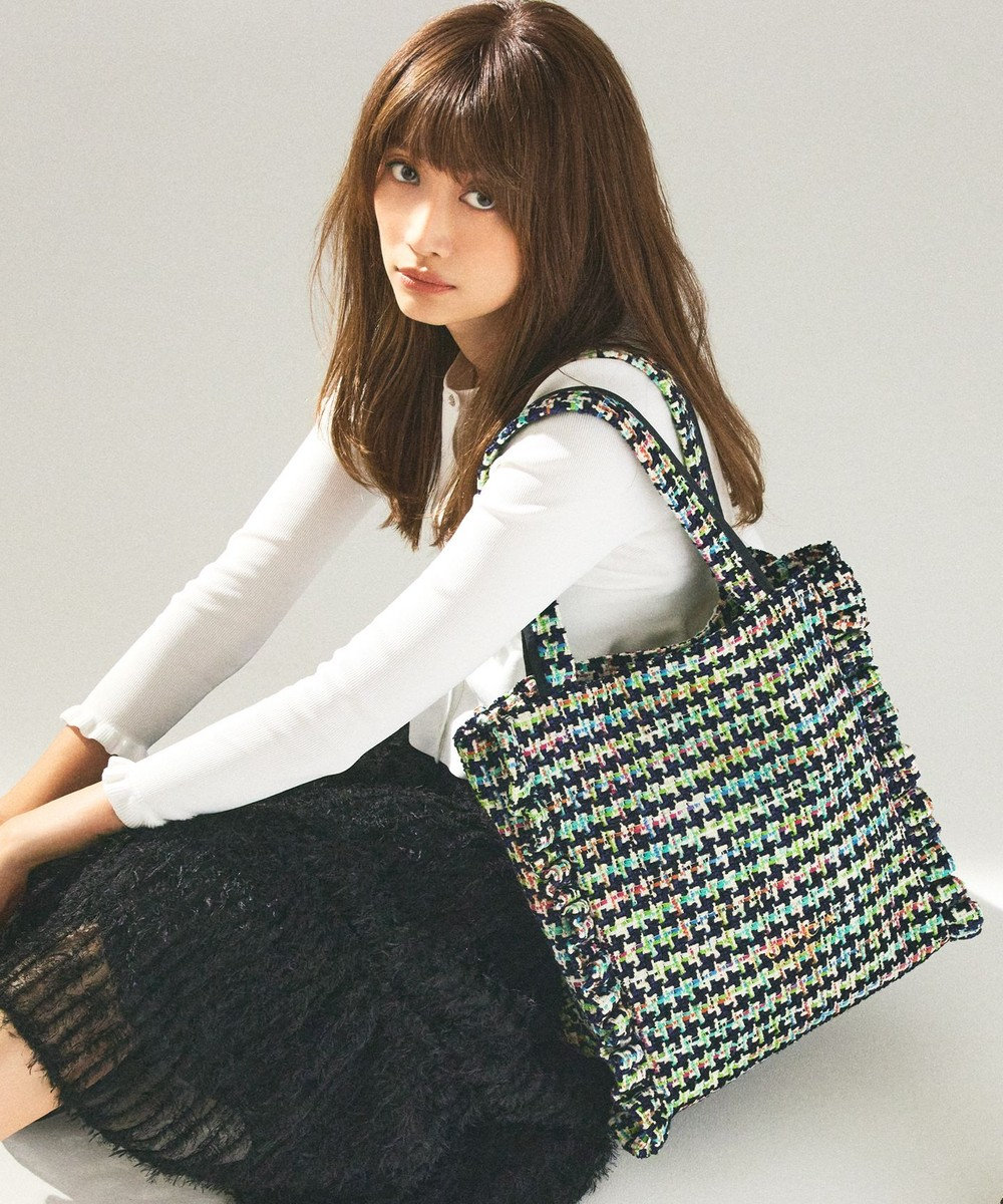 再入荷！ヨンアさんコラボ】WAVES TOTE BAG トートバッグ / TOCCA