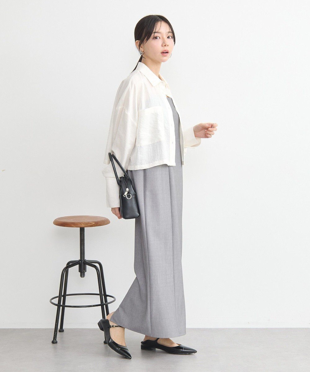 earth music&ecology Ｗポケットショートシャツ 