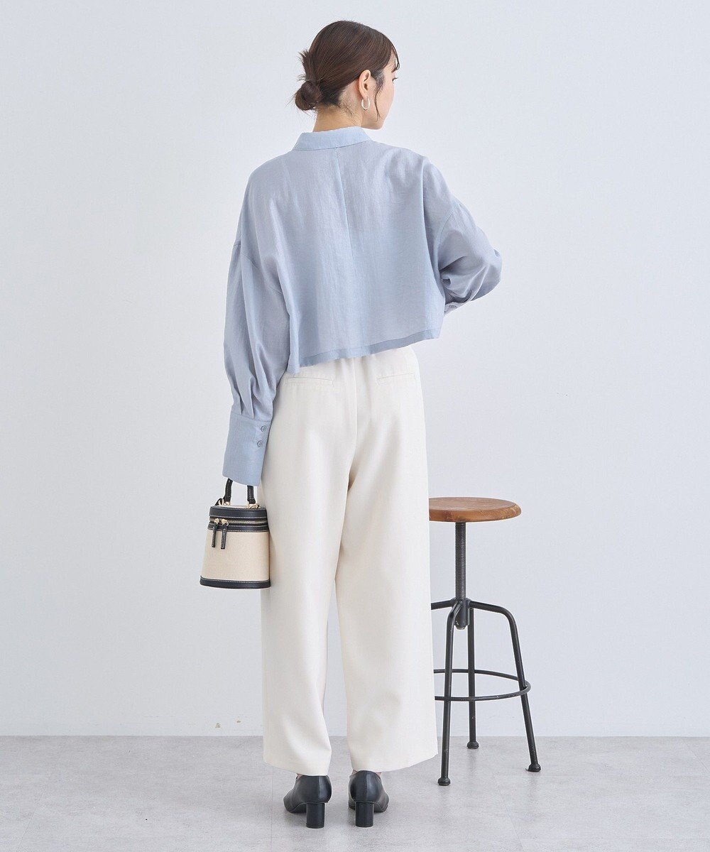 earth music&ecology Ｗポケットショートシャツ 