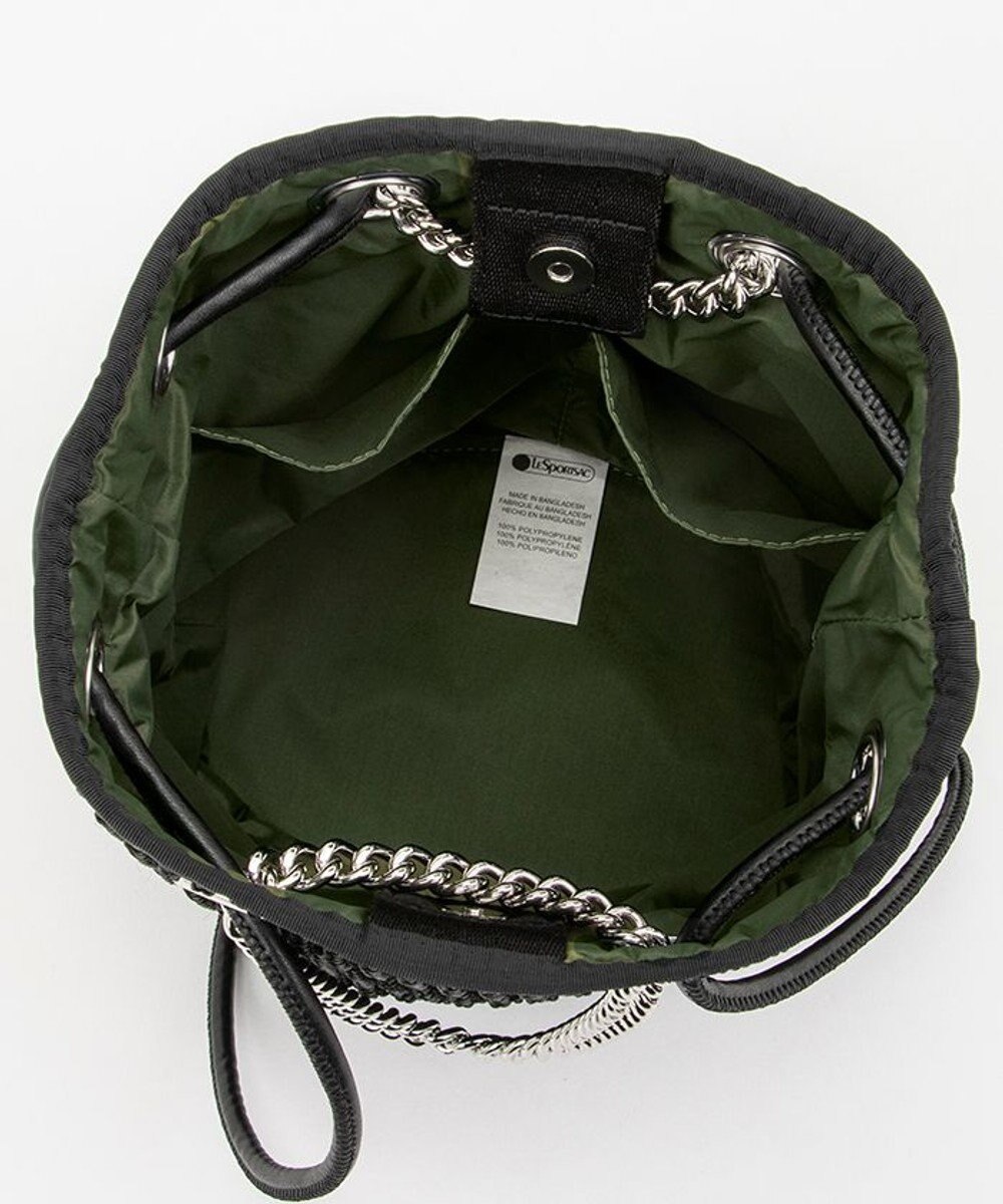 LeSportsac CHAIN CROCHET SM BUCKET/ブラッククロシェ 