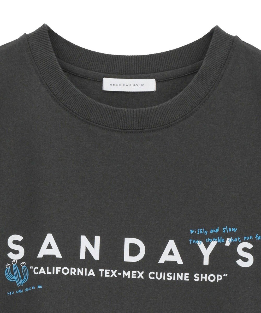 AMERICAN HOLIC SANDAYS ロングTシャツ 