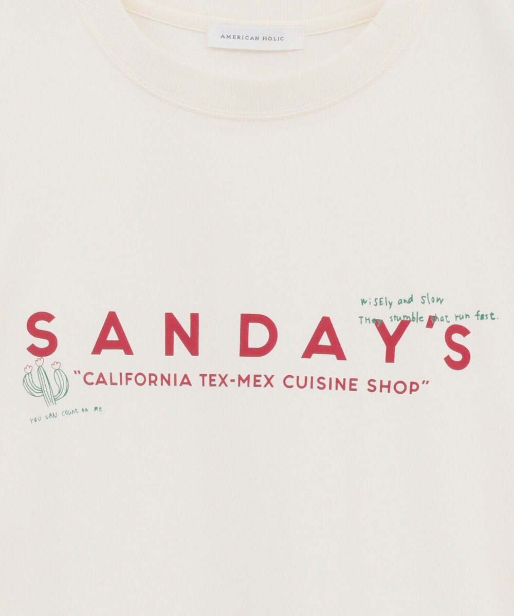 AMERICAN HOLIC SANDAYS ロングTシャツ 