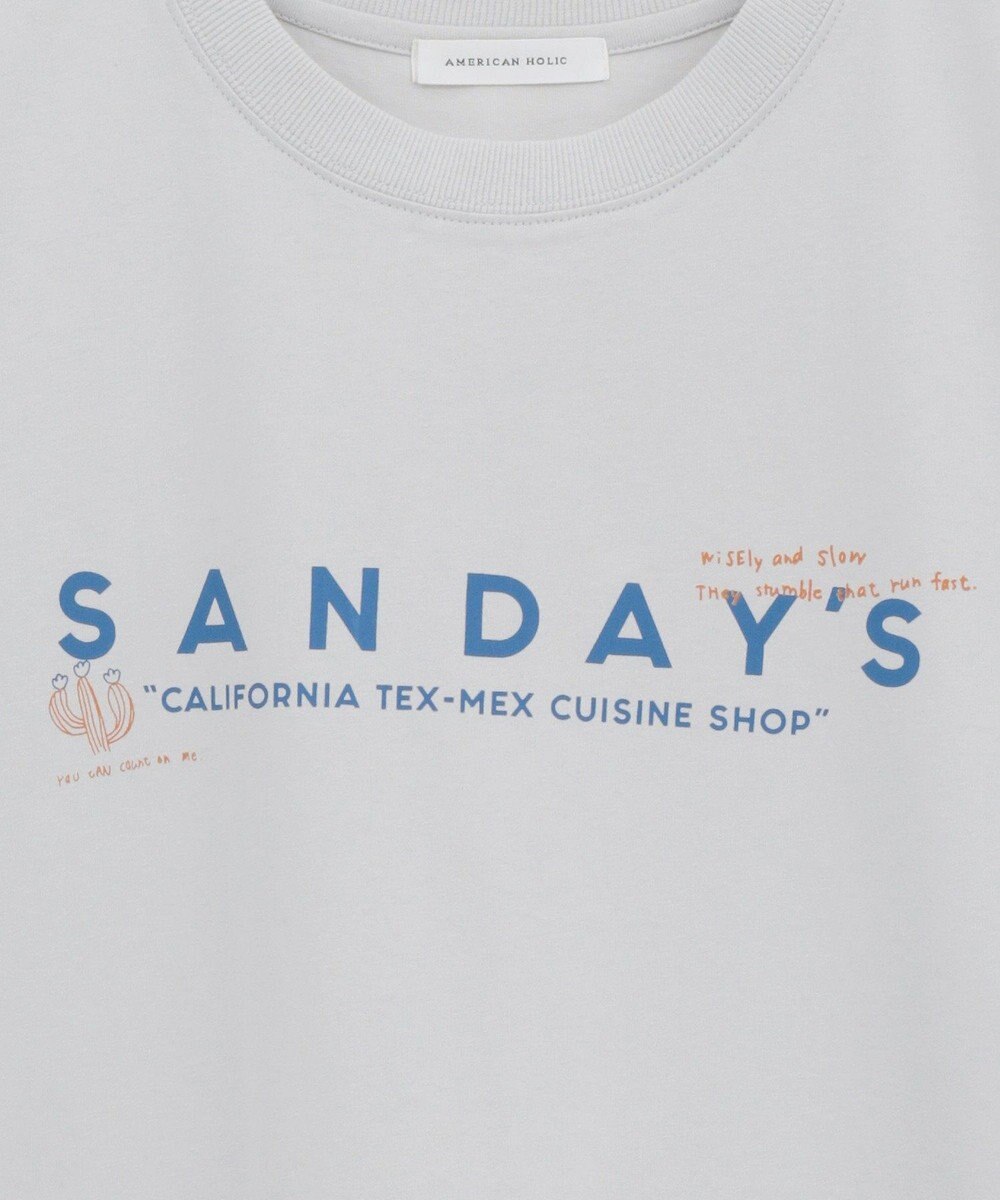 AMERICAN HOLIC SANDAYS ロングTシャツ 