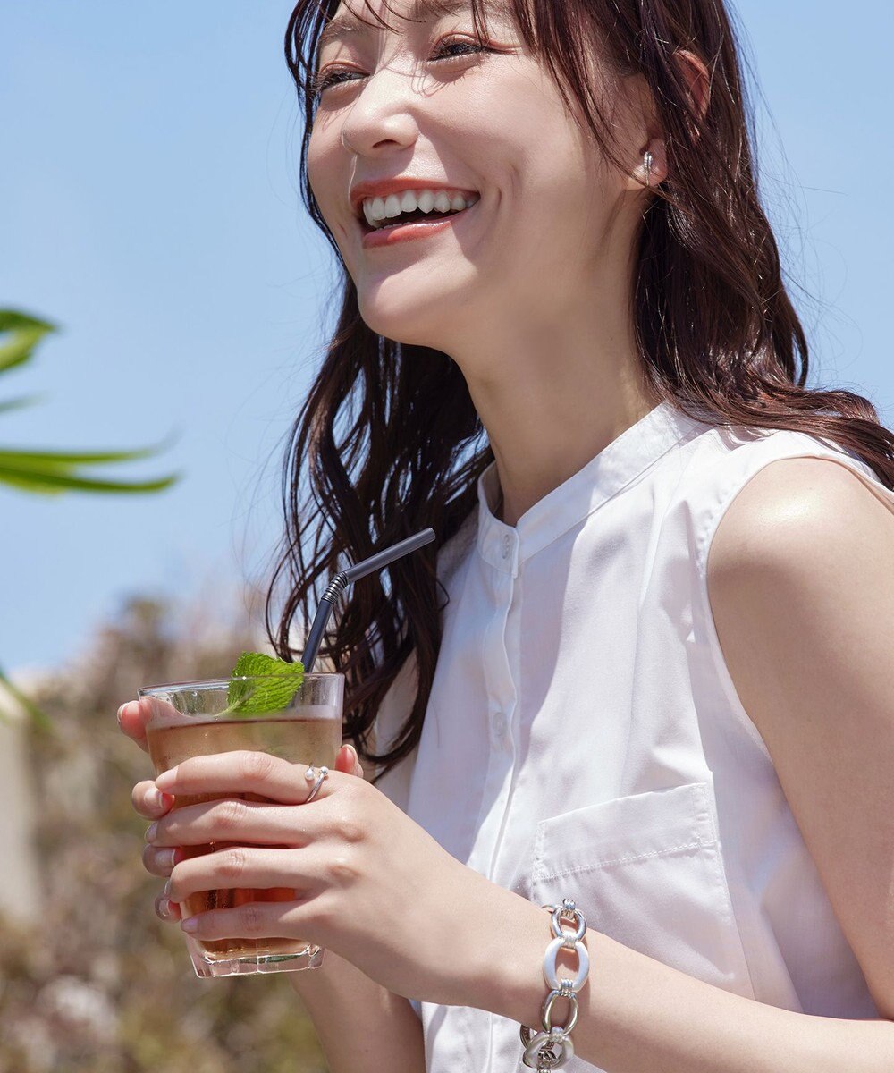 Tiaclasse サークルチェーンブレスレット 