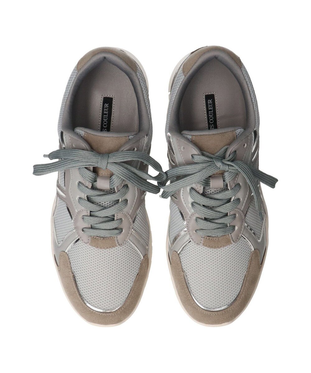 Bridget Birkin 【PARADIS COULEUR】異素材コンビレースアップスニーカー 