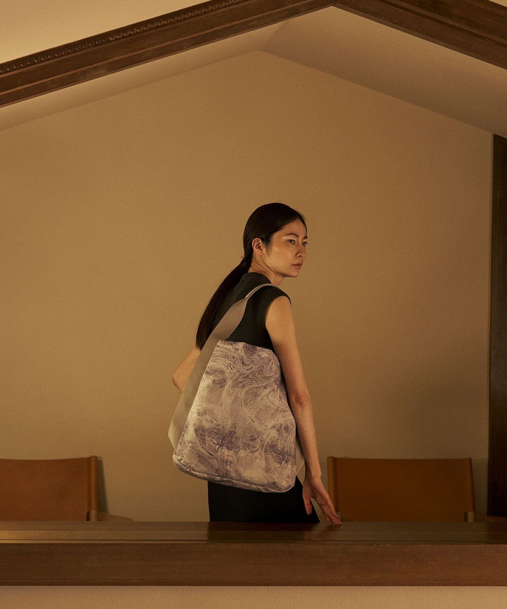 MIYABIYA LAQUOH マーブル墨流し ワンショルダーL 