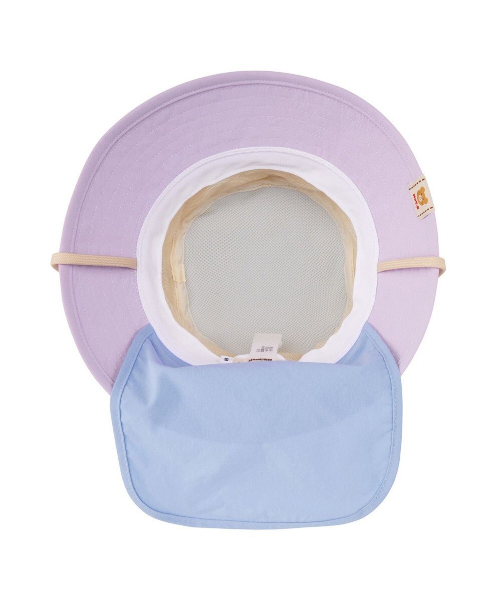 MIKI HOUSE HOT BISCUITS 【48-54cm】 日よけ付き サファリハット 