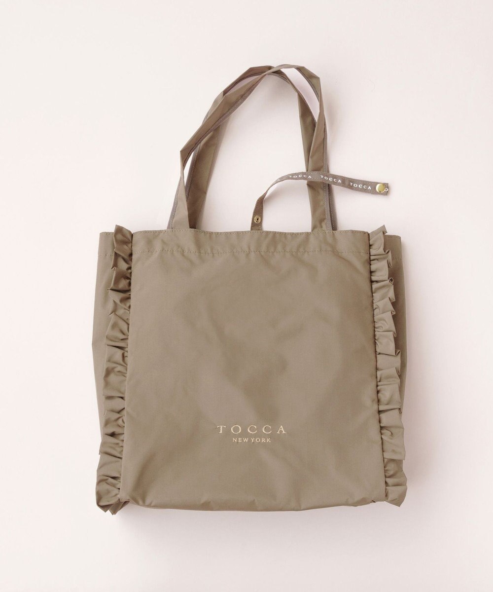 TOCCA 【大人百花掲載】【A4サイズ対応・折りたたみ可】TRIM WAVES SUBBAG サブバッグ 