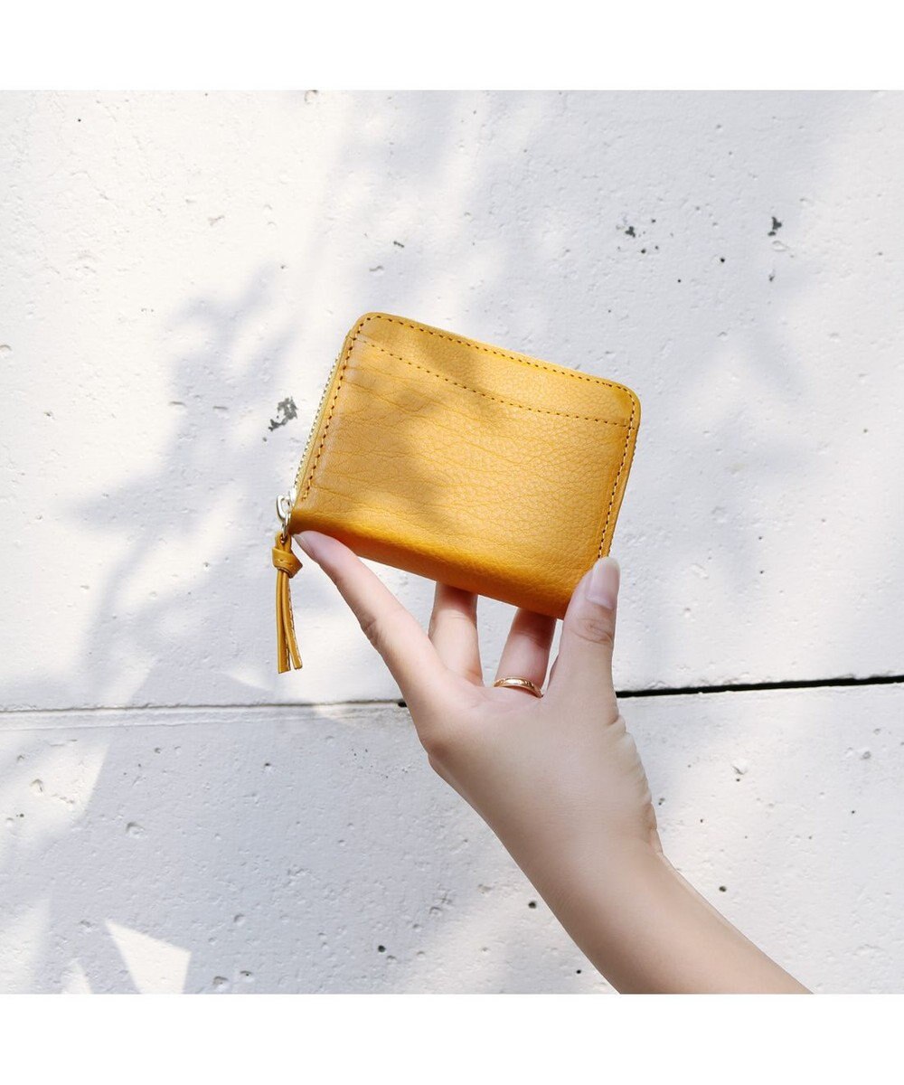 UNBILLION ペルケ perche / イタリアンレザー・ジャバラカードウォレット 