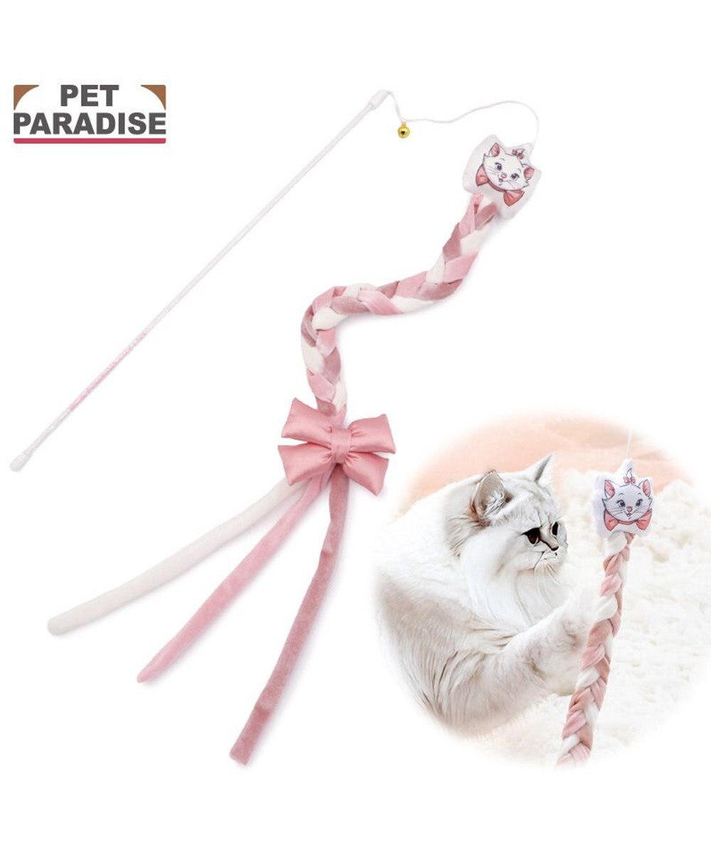 PET PARADISE ディズニー マリー 編み 猫じゃらし 