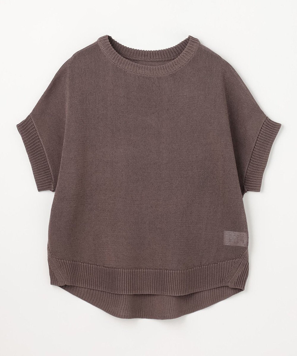 ANY ラミータッチオーバーニット 