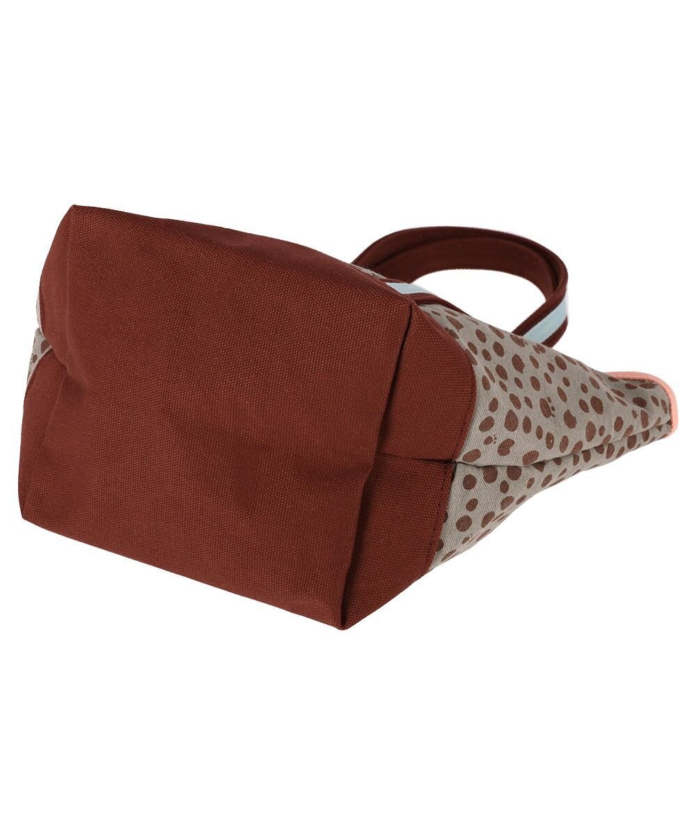 tsumori chisato CARRY コットンポルカドット ハンドバッグ Sサイズ 