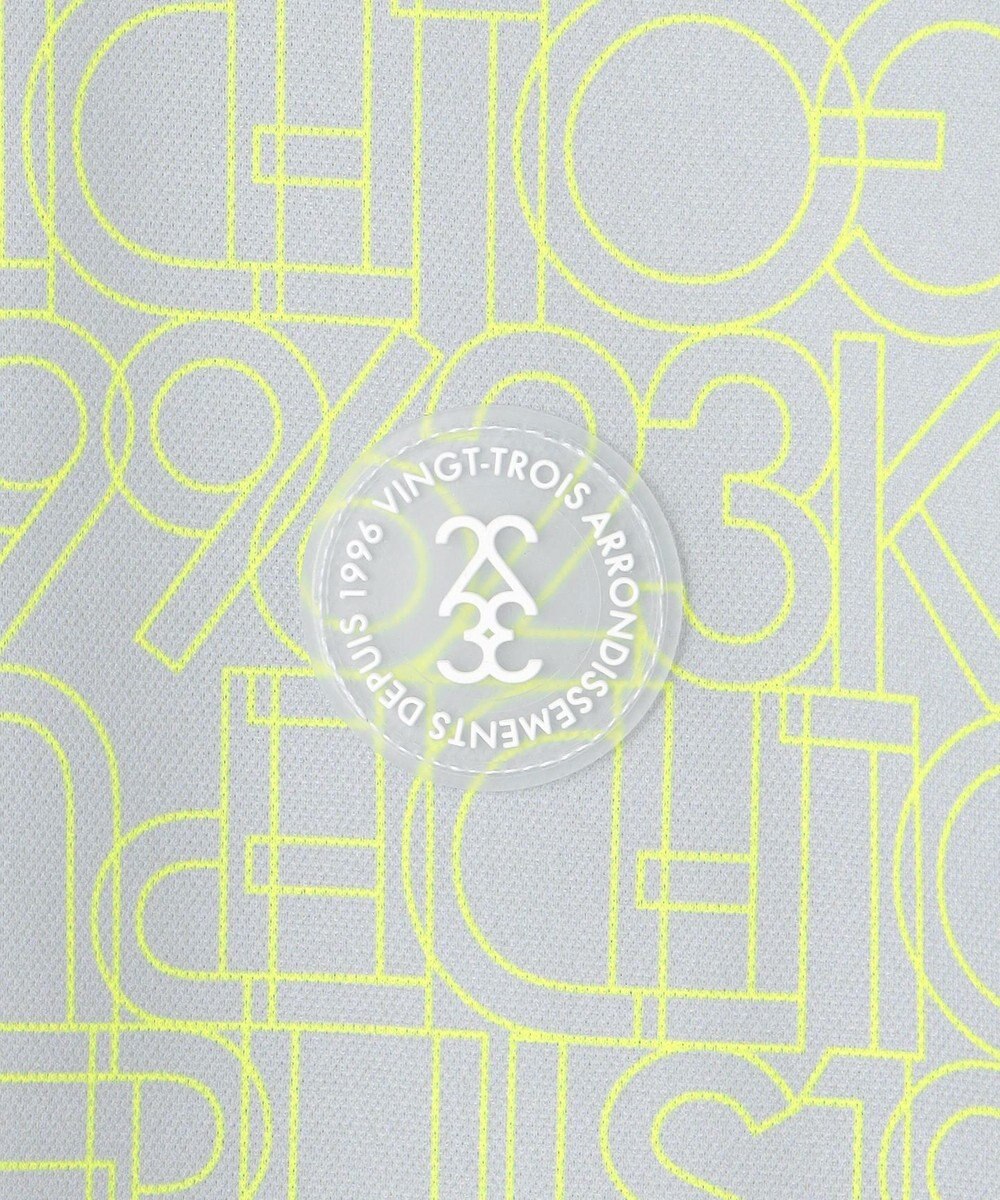 23区GOLF 【MEN】ロゴグラフィック ポロシャツ 