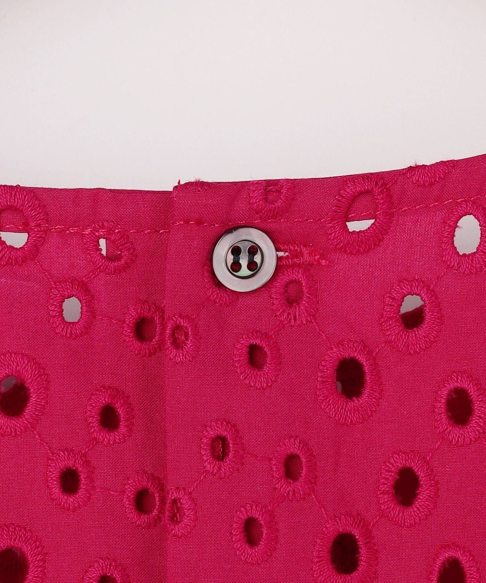 組曲 【先行予約】エンブロイダリーレース5分袖 ブラウス 