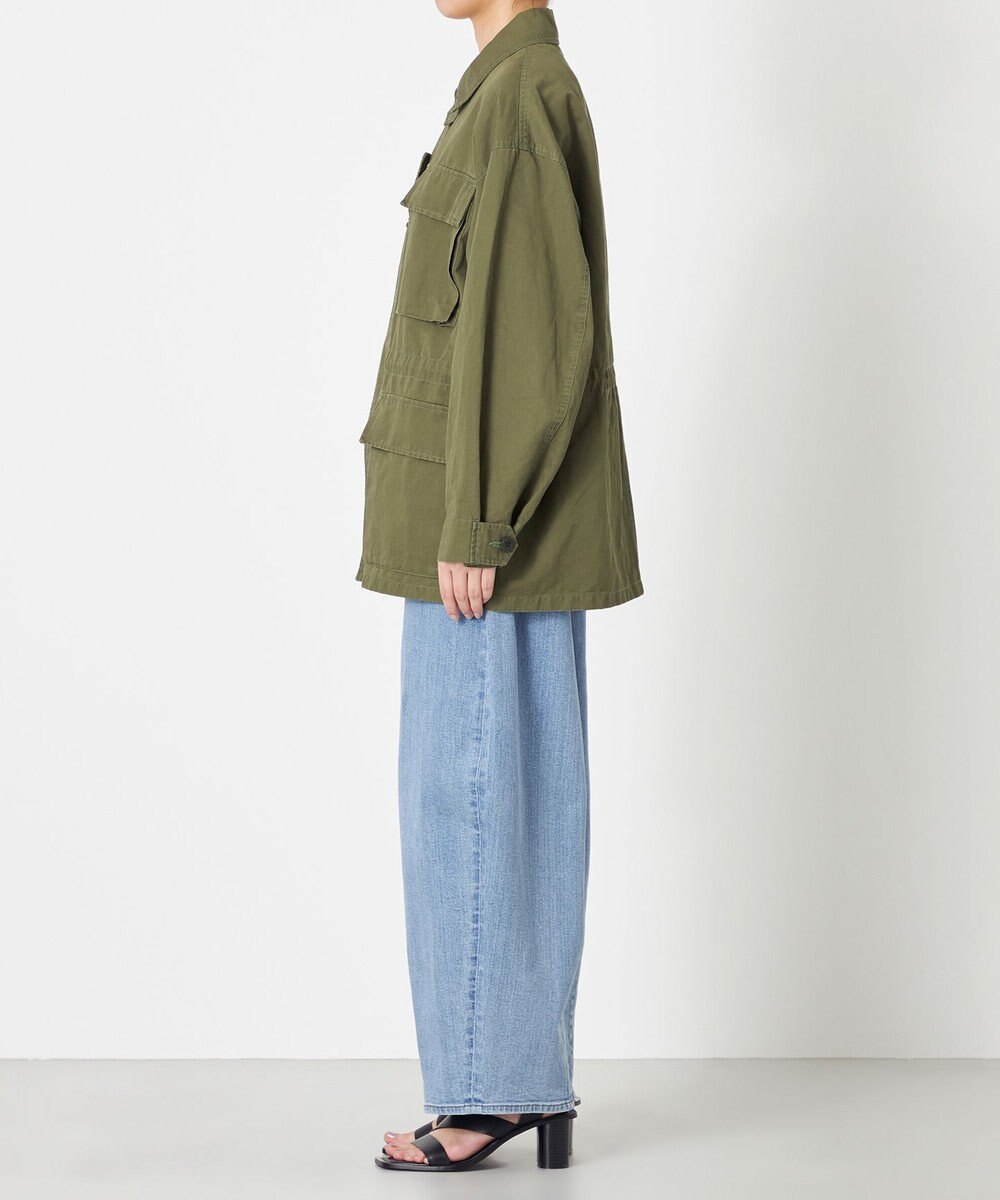 NAVE 【ReNAVE・セットアップ可/洗える】コットンリネンカルゼ ジャケット 