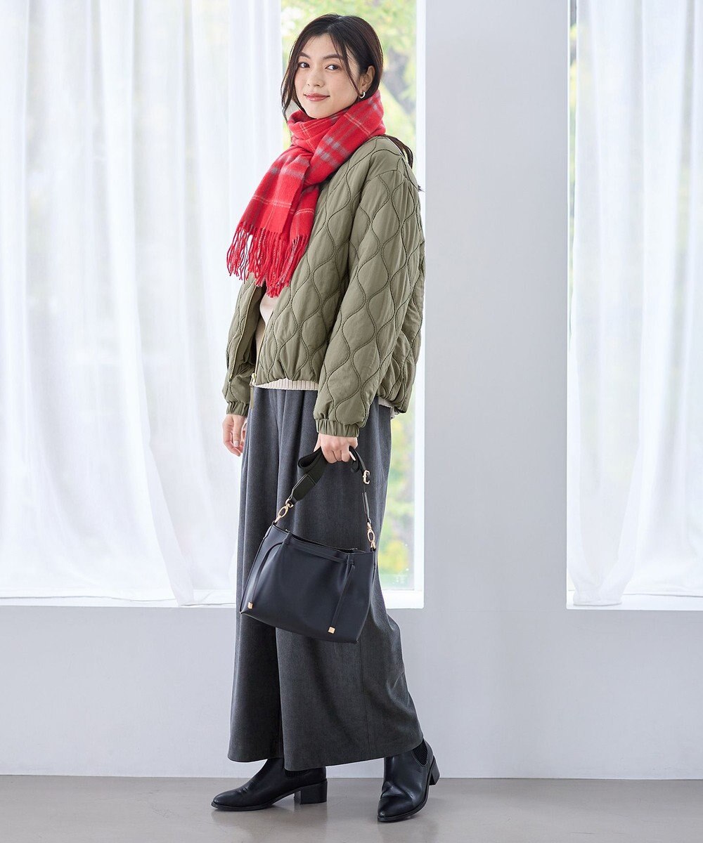 ANY L コーデュロイタックバギーパンツ 