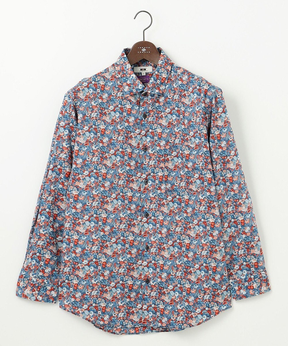 JOSEPH ABBOUD 【キングサイズ・洗える】リバティプリント シャツ 