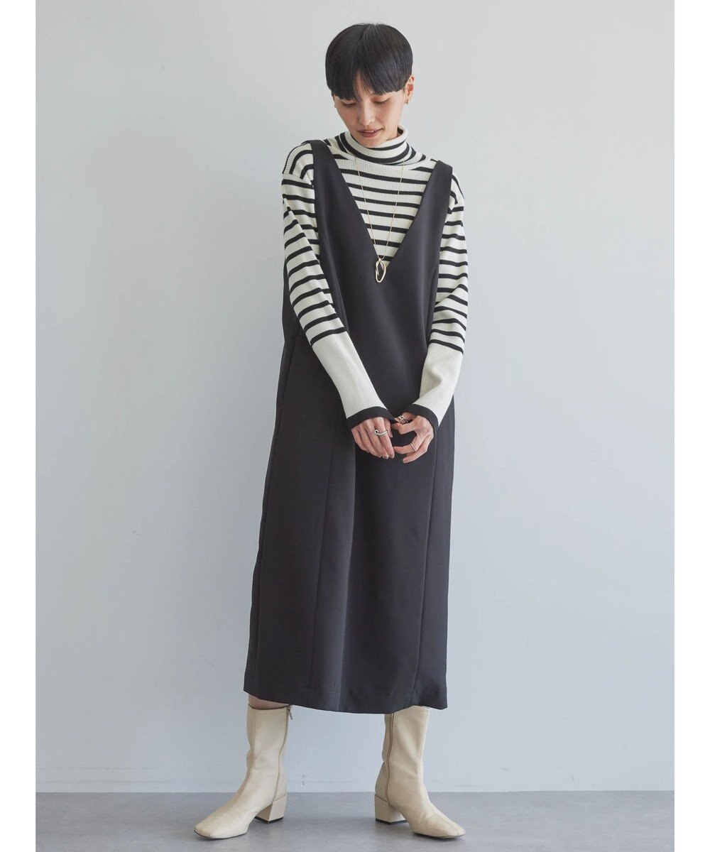 AMERICAN HOLIC バイパチリブタートルニットプルオーバー 