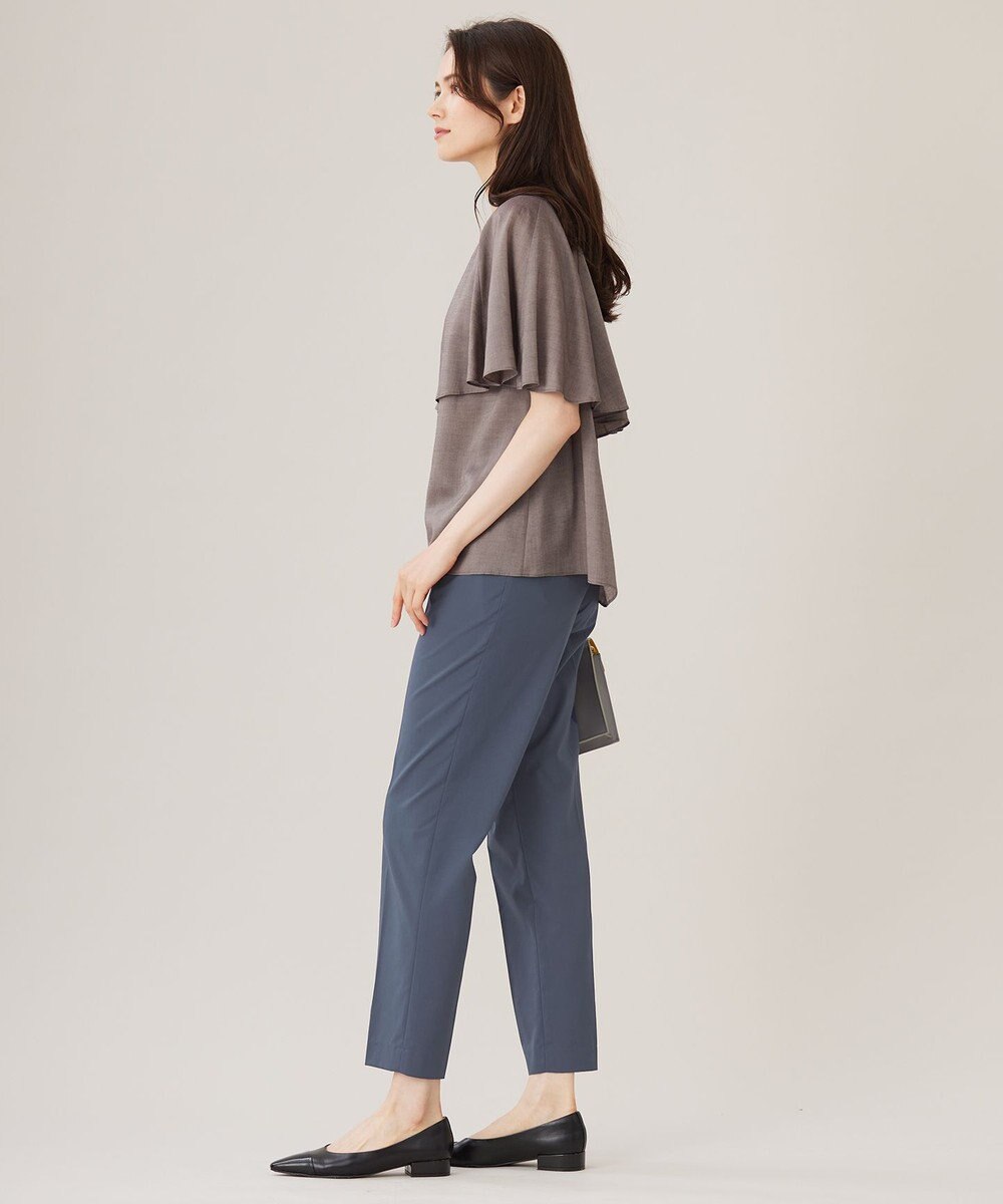 自由区 【洗える】キュプラシアー ブラウス 