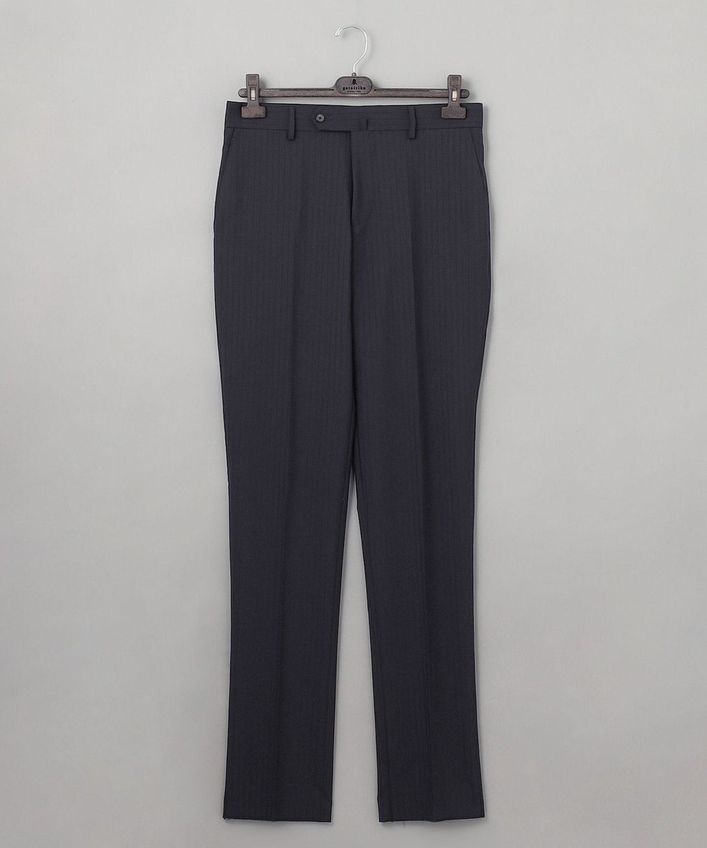 GOTAIRIKU 【御幸毛織】 WOOL×SOLOTEX ストレッチスーツ（平織/ネイビー） 