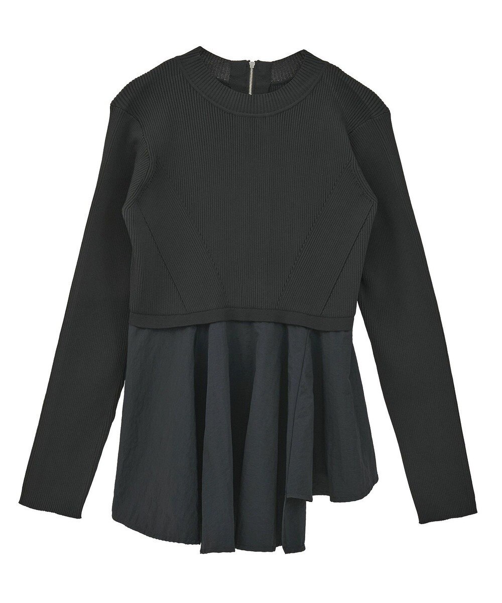 Green Parks ・ＥＬＥＮＣＡＲＥ　ＤＵＥ　ハイブリットハイネックニット 