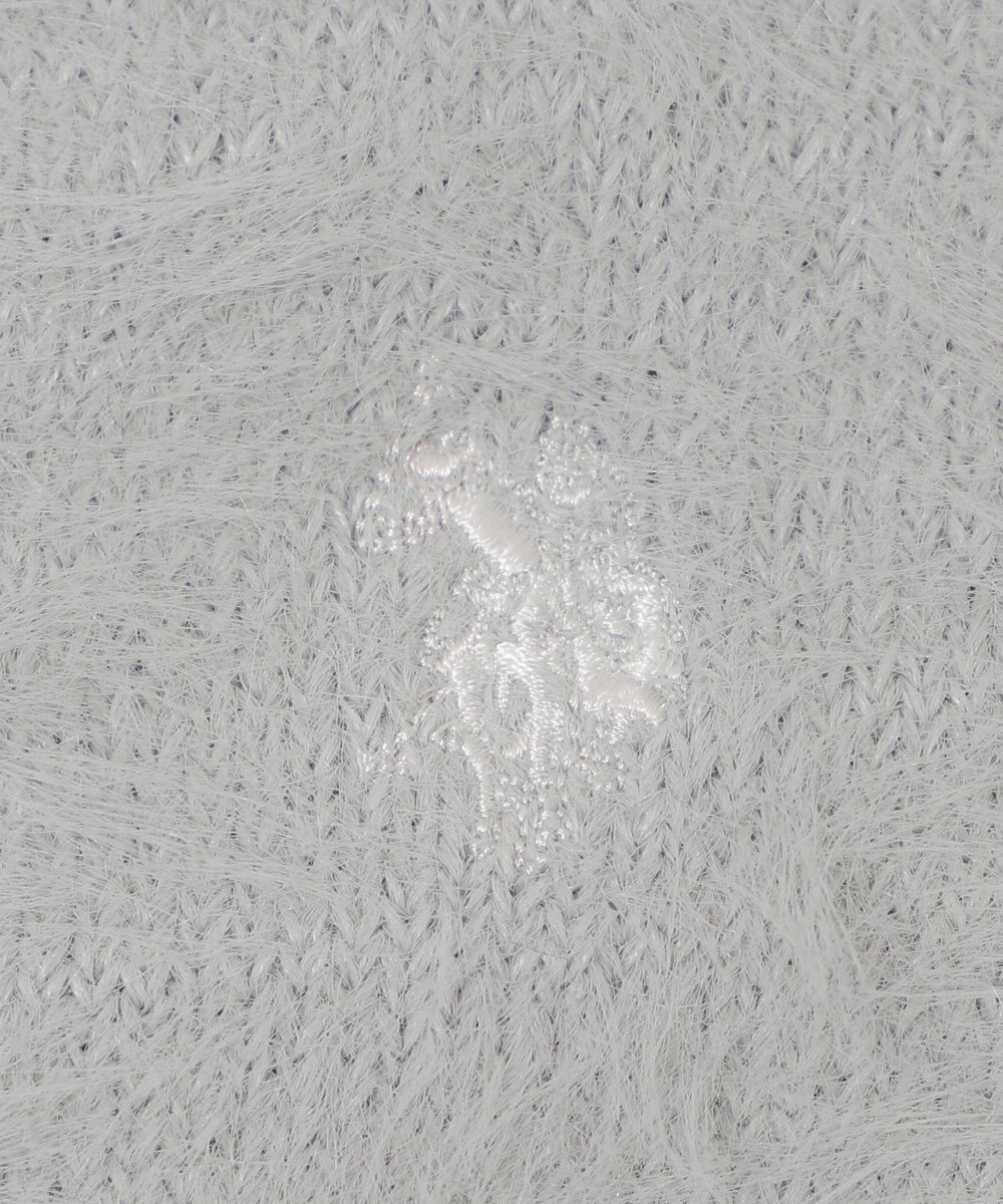 WEGO 【25年秋冬新作/WEB限定】別注USPOLOシャギーニットカーデ 