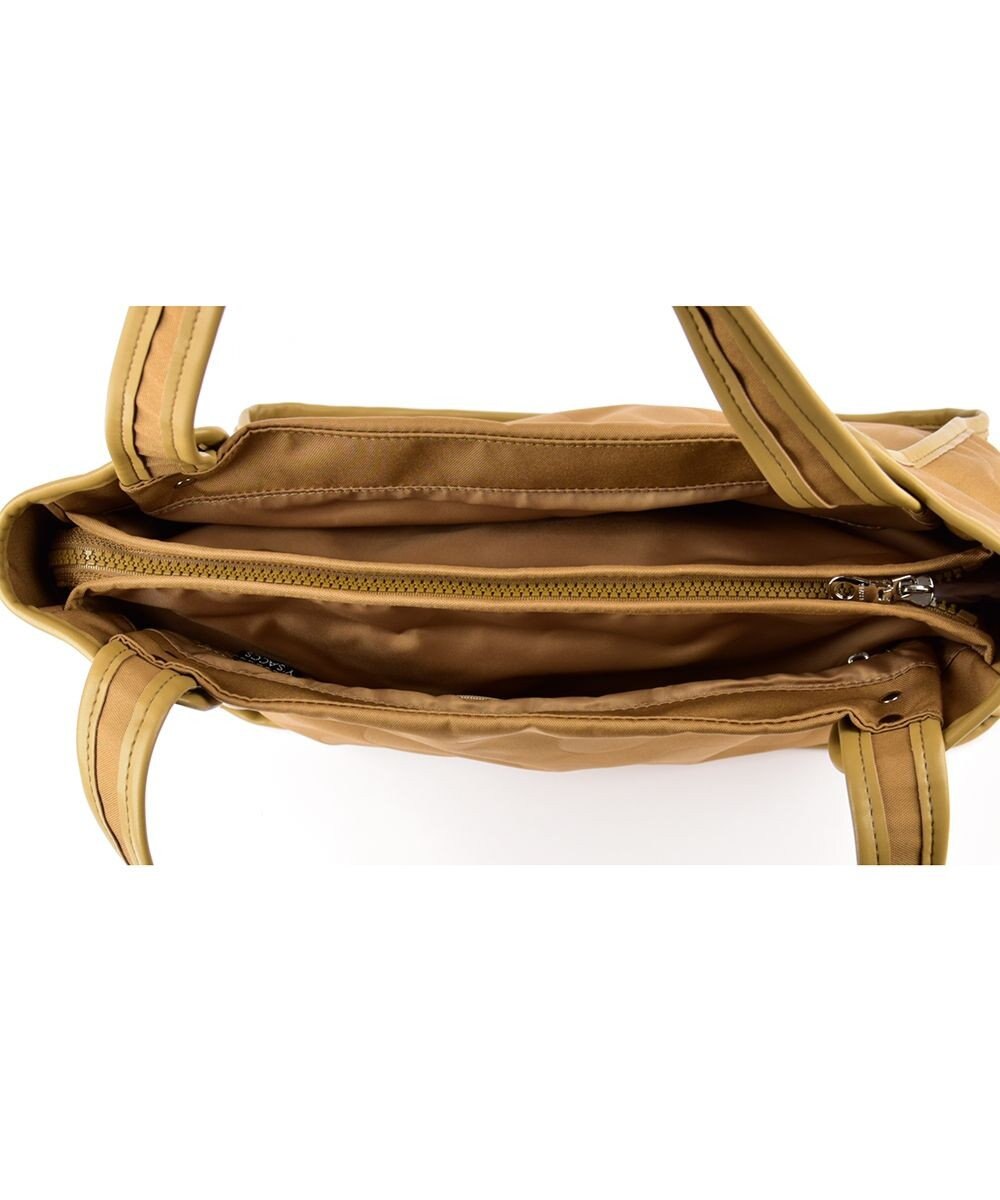 Y'SACCS ヒートエンボス ポルカドットトート Mサイズ 