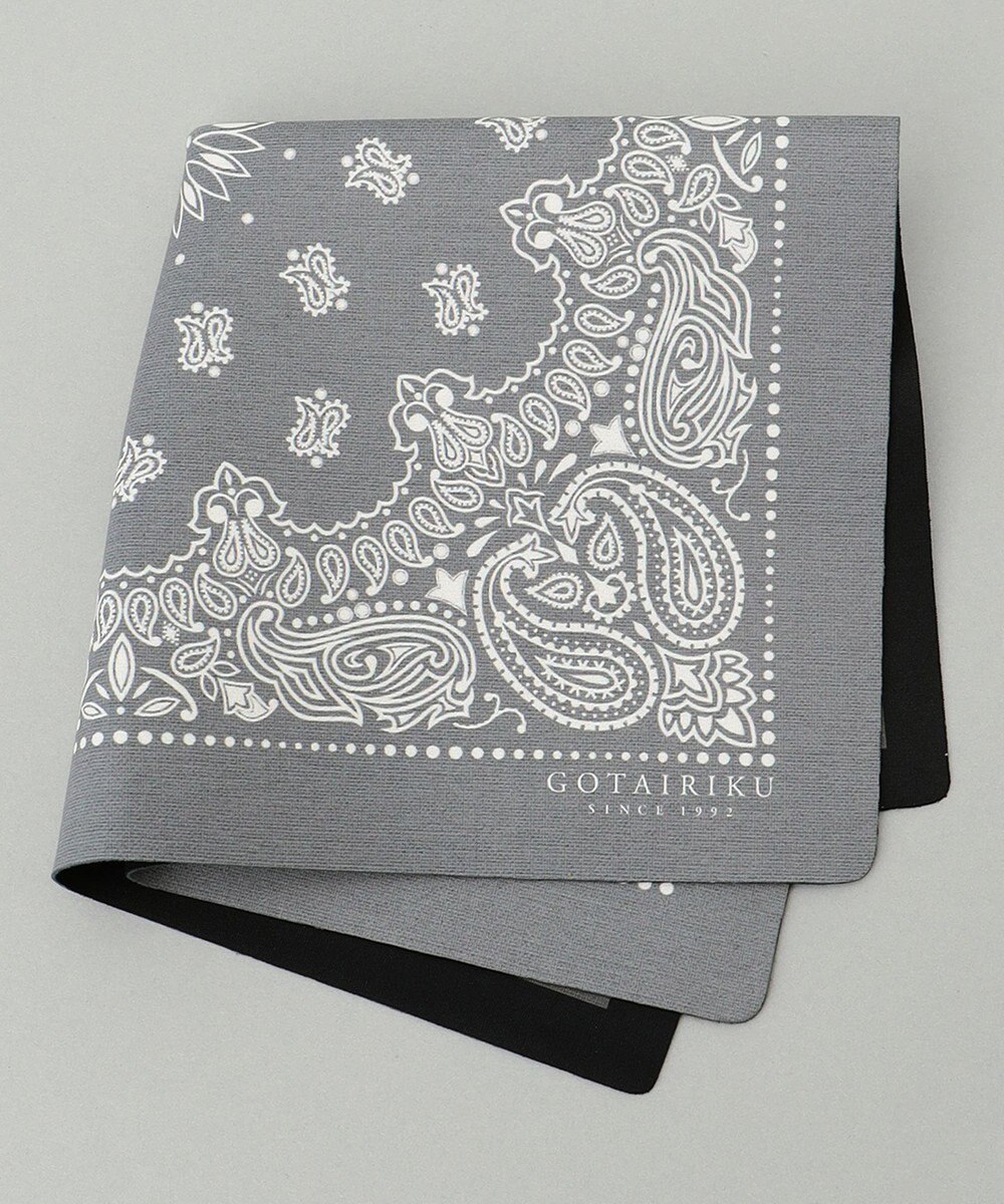 GOTAIRIKU BOX入りでギフトに最適【高機能吸水 / 抗菌防臭加工/シワになりにくい】バンダナハンカチ 