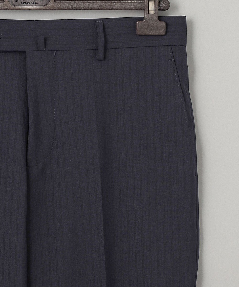 GOTAIRIKU 【御幸毛織】 WOOL×SOLOTEX ストレッチスーツ（平織/ネイビー） 