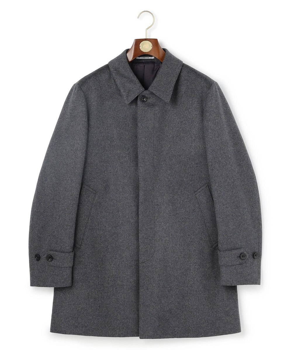 J.PRESS MEN ウールとカシミヤの品格素材【定番】ウールカシミヤビーバー ドレスショートコート_25年モデル 