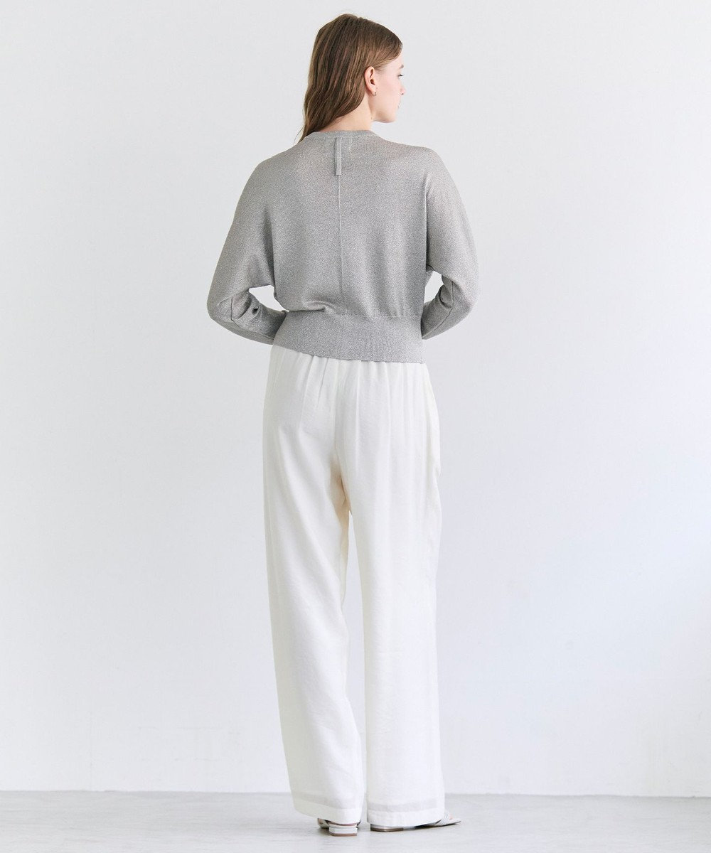 BEIGE， SMITHONITE / リュクスグリッター ドルマンカーディガン 